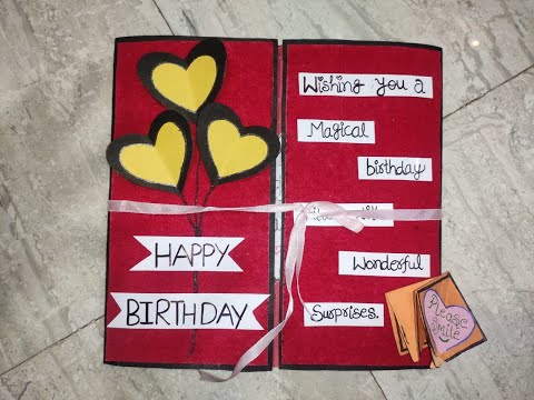 MY BIRTHDAY CARD and PRESENT!!!!