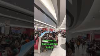 Busy Food Court at American Dream Mall NJ