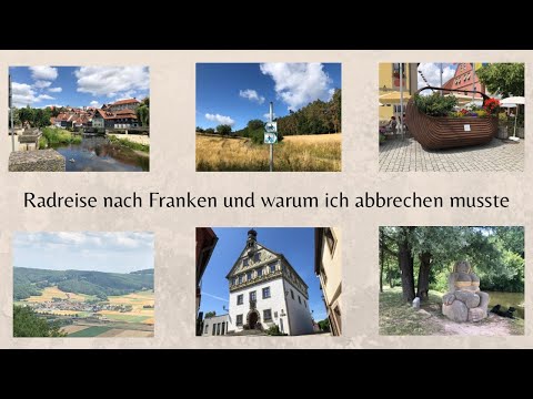 🚴🏻‍♀️abgebrochene Radtour durch Franken,  Lichtenfels, Kloster Banz, #2 REUPLOAD
