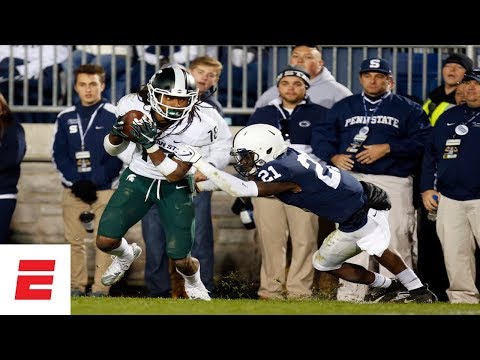 Michigan State rallies to upset No. 8 Penn State | College Football Highlights