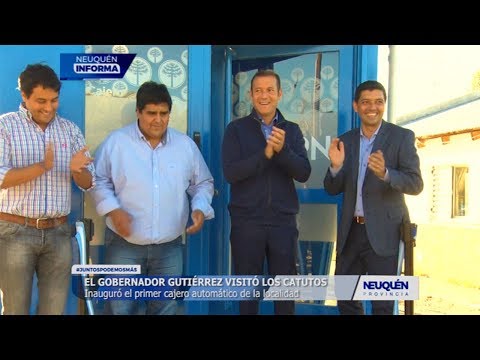 EL GOBERNADOR GUTIÉRREZ VISITÓ LOS CATUTOS