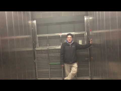 Large MEI freight elevator - Playhouse - Point Park University - Downtown, Pittsburgh, PA