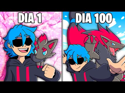 PASSEI 100 DIAS NO MINECRAFT PIXELMON - O FILME 1