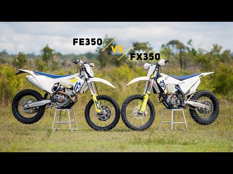 Husqvarna Head-to-Head: 2019 FE350 vs. FX350