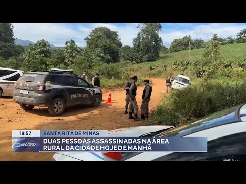 Santa Rita de Minas: Duas Pessoas assassinadas na área rural da Cidade.