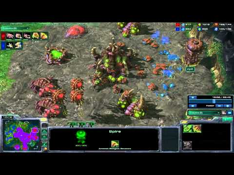 Daily Starcraft Cast mych vs jfunk MASS ARCHONS!!!!???