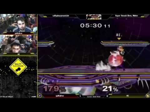 SBiB - quiKsilver (Samus) vs AE. (Fox) - Melee Losers Semi Final