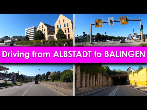 Non-stop through Ebingen, Lautlingen, Laufen and Balingen