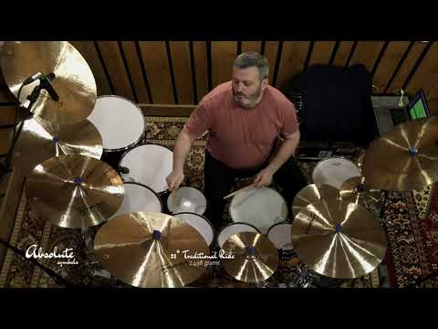 21" Absolute Cymbals Traditional Ride - 2498 grams (Made in Turkey)