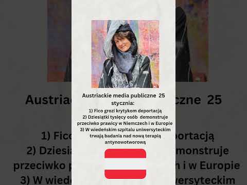 Austriackie media publiczne 25 stycznia