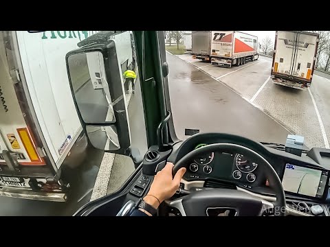 POV Truck Driving MAN TGX 470 🇩🇪 Trier to Marl  cockpit view
