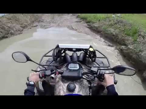покатушки на квадроциклах yamaha grizzly 700