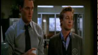 Jane, Rigsby scene - "I tell Lisbon about you and Van Pelt"