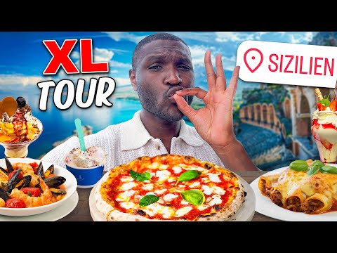 Ich esse das beste Essen aus Sizilien 🇮🇹😋