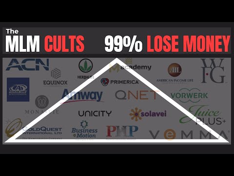 How To SPOT A PYRAMID SCHEME : Why 99% LOSE MONEY