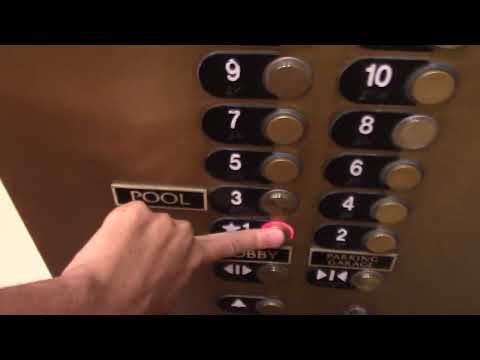 Otis Elevonic 411 Traction Elevators @ Club Wyndham Grand Desert Resort Tower 1, Las Vegas, NV.