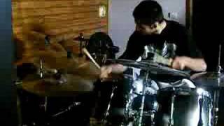 Morgan play drum 1