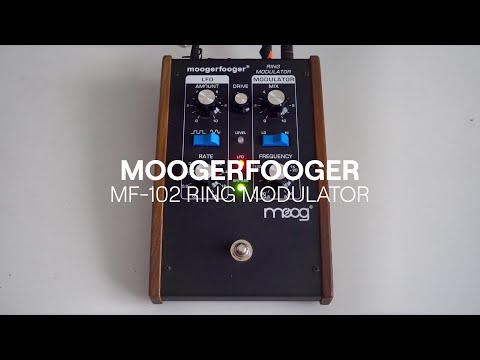 Moog MF-102 Moogerfooger Ring Modulator 1998 - 2018 - Black image 12