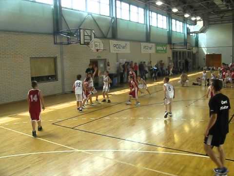 IV kwarta meczu o 3 miejsce Novum Bydgoszcz - Spójnia Stargard Szczeciński