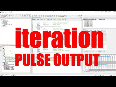 MPLAB X assembly code to pulse output bit ten times