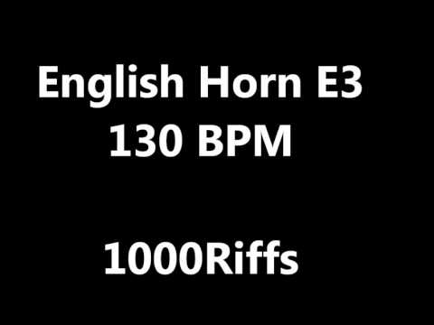 English Horn E3 Metronome : 130 BPM - Beats Per Minute