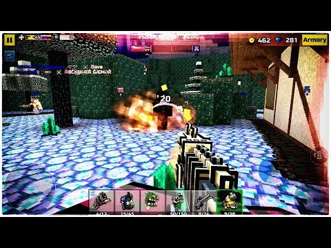Pixel Gun 3D - Bone Skull Weapons Clan Siege
