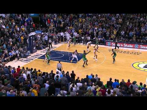 Jeff Green game winning shot vs Pacers 06/03/2013
