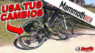 Cómo usar los cambios de la bicicleta correctamente. Curso de conducción de bicicleta
