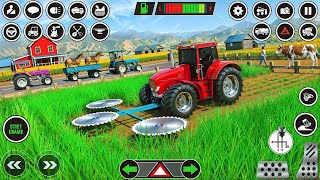 Heavy Tractor Trolley Cargo Simulator 3D - Farming Tractor Driver 2025 | #CMGaming #1075
