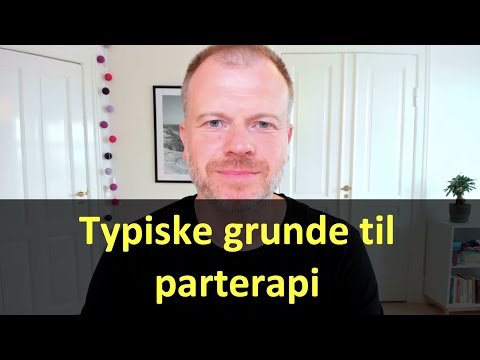 Typiske emner i parterapi - Holger Spanggaard er parterapeut i København
