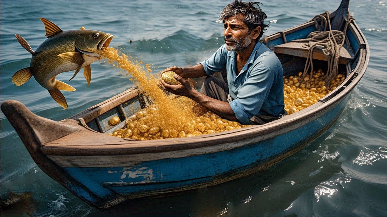 Ghareeb Machhera Aur Sona Dene Wali Machhli | Samandar Me Mili Sone Ki Machli Hindi Urdu Moral Story