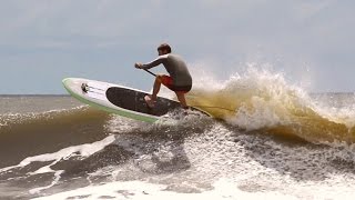 preview picture of video 'Tropical Storm Bertha Surfing - The Washout, Folly Beach, SC'