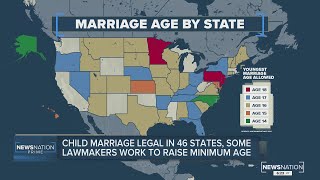 Child marriage is currently legal in 46 states, some lawmakers are working to raise the legal age