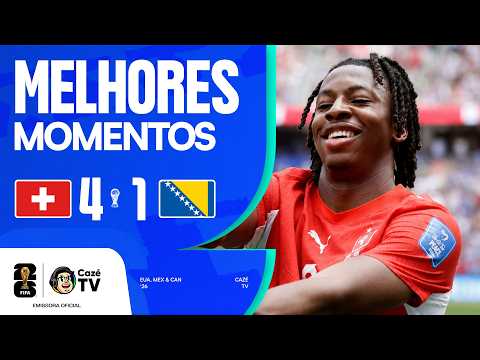 Melhores momentos de Suíça x Bósnia-Herzegóvina
