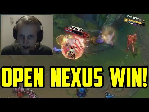 WINNING WITH OPEN NEXUS! - TSM Zven Stream Highlights (League of Legends)