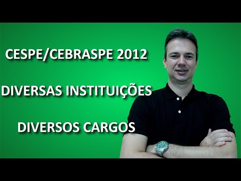 CESPE12Q002 - CESPE / CEBRASPE - 2012 - MPE/PI - TABELAS-VERDADE - RESOLUÇÃO DE QUESTÕES