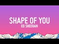 Ed Sheeran Shape Of You Lyrics