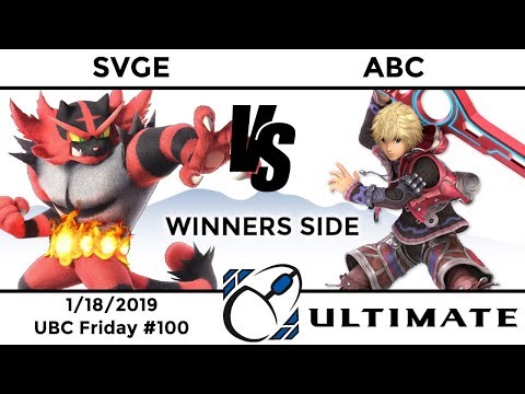 UBC Friday #100: WR3 - SVGE (Incineroar) vs A Bloody Canadian (Shulk)