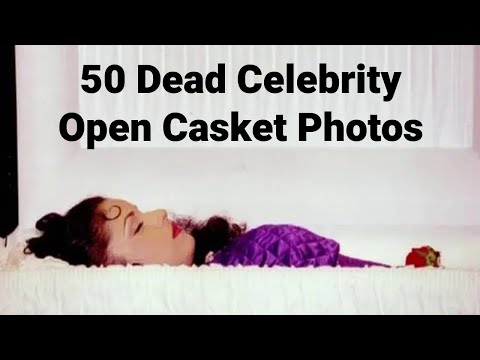 50 Celebrity Open Casket Funeral Photos #viralvideo #paranormal