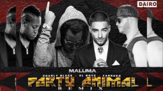 Party Animal (Official Remix) Charly Black Ft Farruko, MALUMA &amp; El Boy C