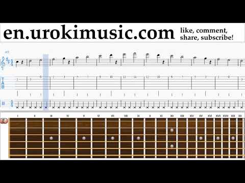 Guitar lessons Jonas Blue - Mama Sheet Music Tutorial Part#1 um-i352