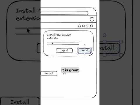Excalidraw ✍️ - My favorite for low-fi exploration #mockup #uxdesign #sketch #ideation