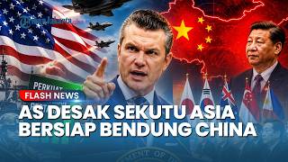 Hadapi Pengaruh China, Menteri Pertahanan AS Desak Sekutu Asia Tingkatkan Anggaran Militer