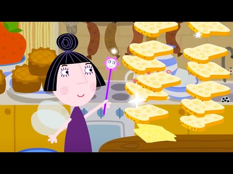 Nanny Plum makes Sandwiches 🥪 Ben and Holly's Little Kingdom | Cartoons For Kids