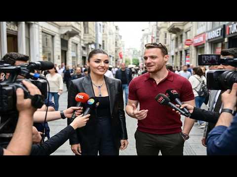 Kerem Bursin broke his silence after being caught on camera with Hande Erçel.