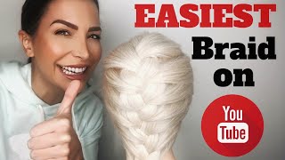 How To Do A French Braid For Beginners | Step By Step | On Someone Else