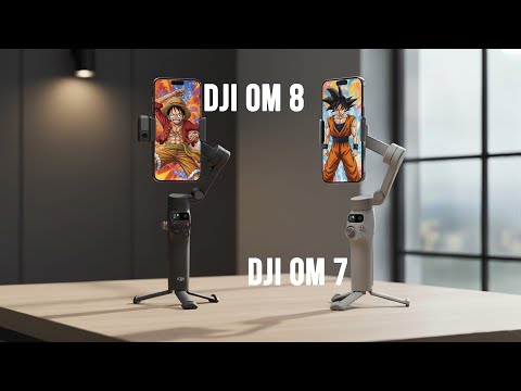 DJI Osmo Mobile 8 против 7 — что нового?
