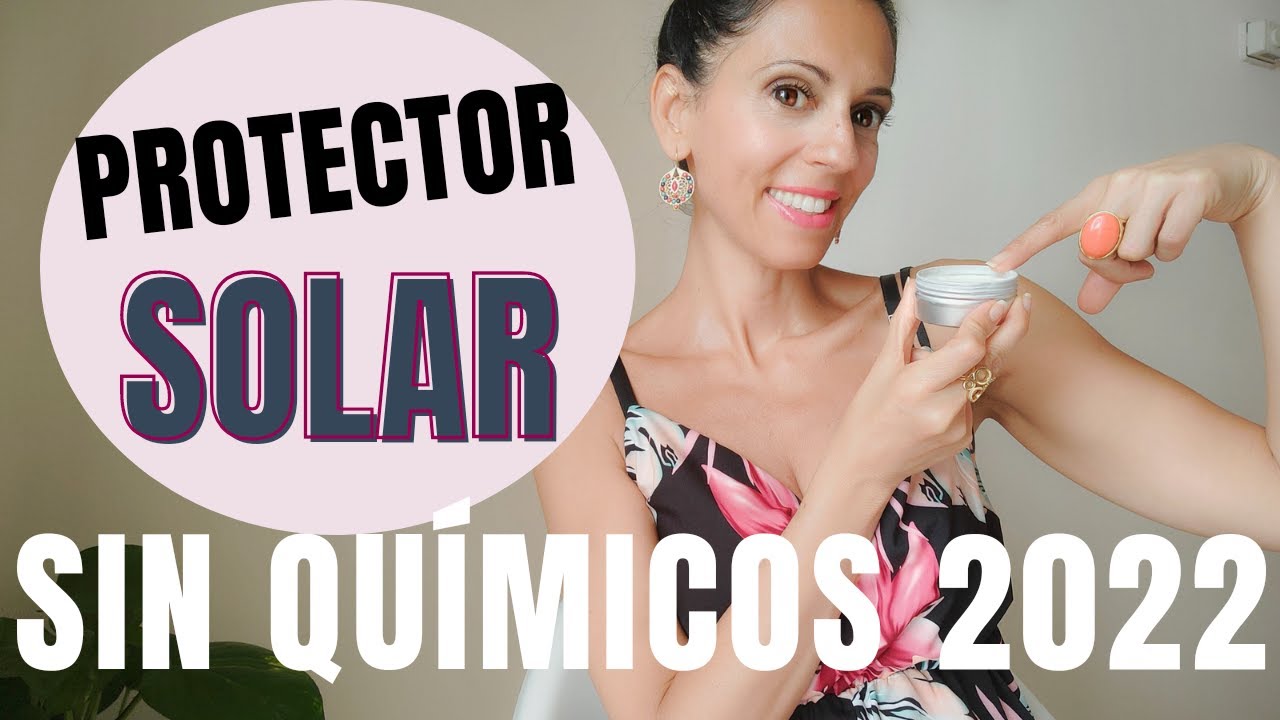 EL MEJOR PROTECTOR SOLAR para la CARA y CUERPO SIN QUÍMICOS🏖 RECETA muy FÁCIL