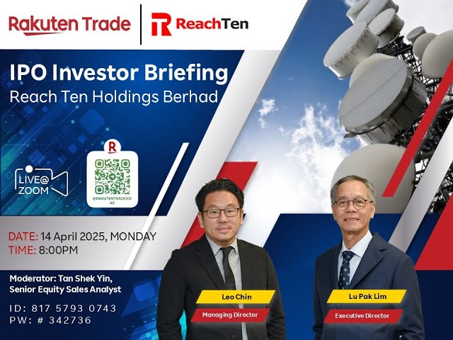 Rakuten Trade Ideas 🎯 Webinar - Reach Ten Holdings Berhad