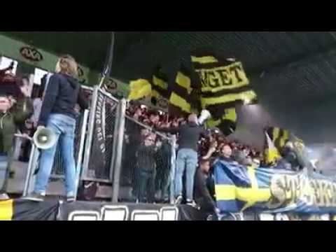 #4 AIK incredible pyro show at Elfsborg (10.04.2017)